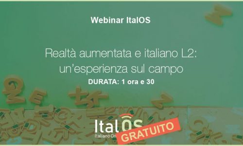 Realtà aumentata e italiano L2: un’esperienza sul campo