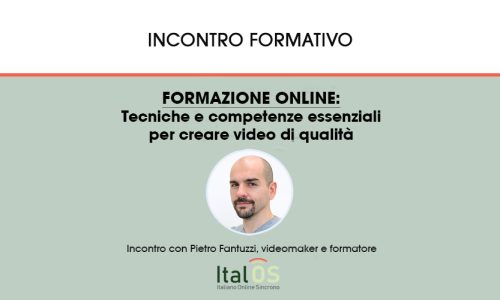 Formazione online: tecniche e competenze essenziali per creare video di qualità