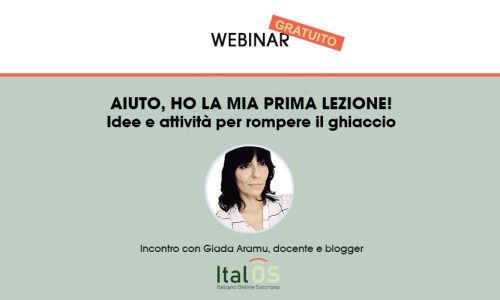 Aiuto, ho la mia prima lezione! Idee e attività per rompere il ghiaccio