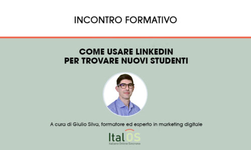 Come usare LinkedIN per trovare nuovi studenti