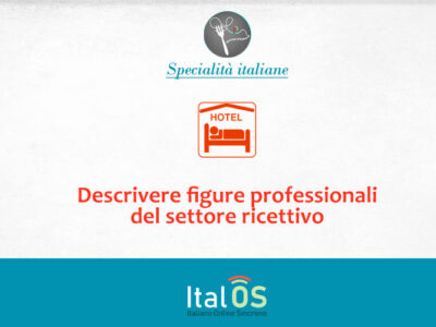 Descrivere figure professionali del settore ricettivo